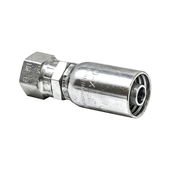 (HC-FFX) Female Seal Lok - Swivel - Straight - Short 6" x6" x2"